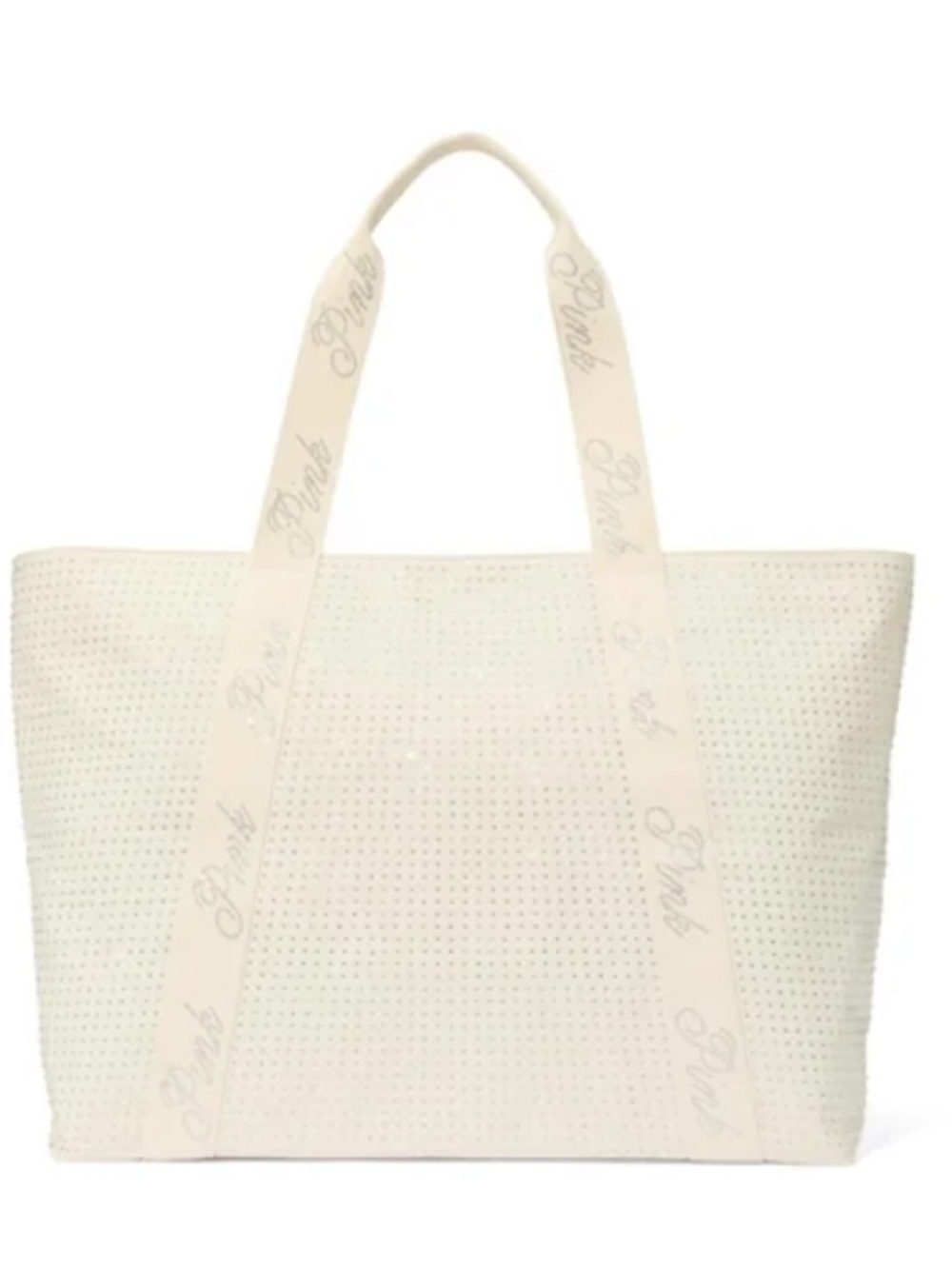 Pink Victoria Secret tote bag